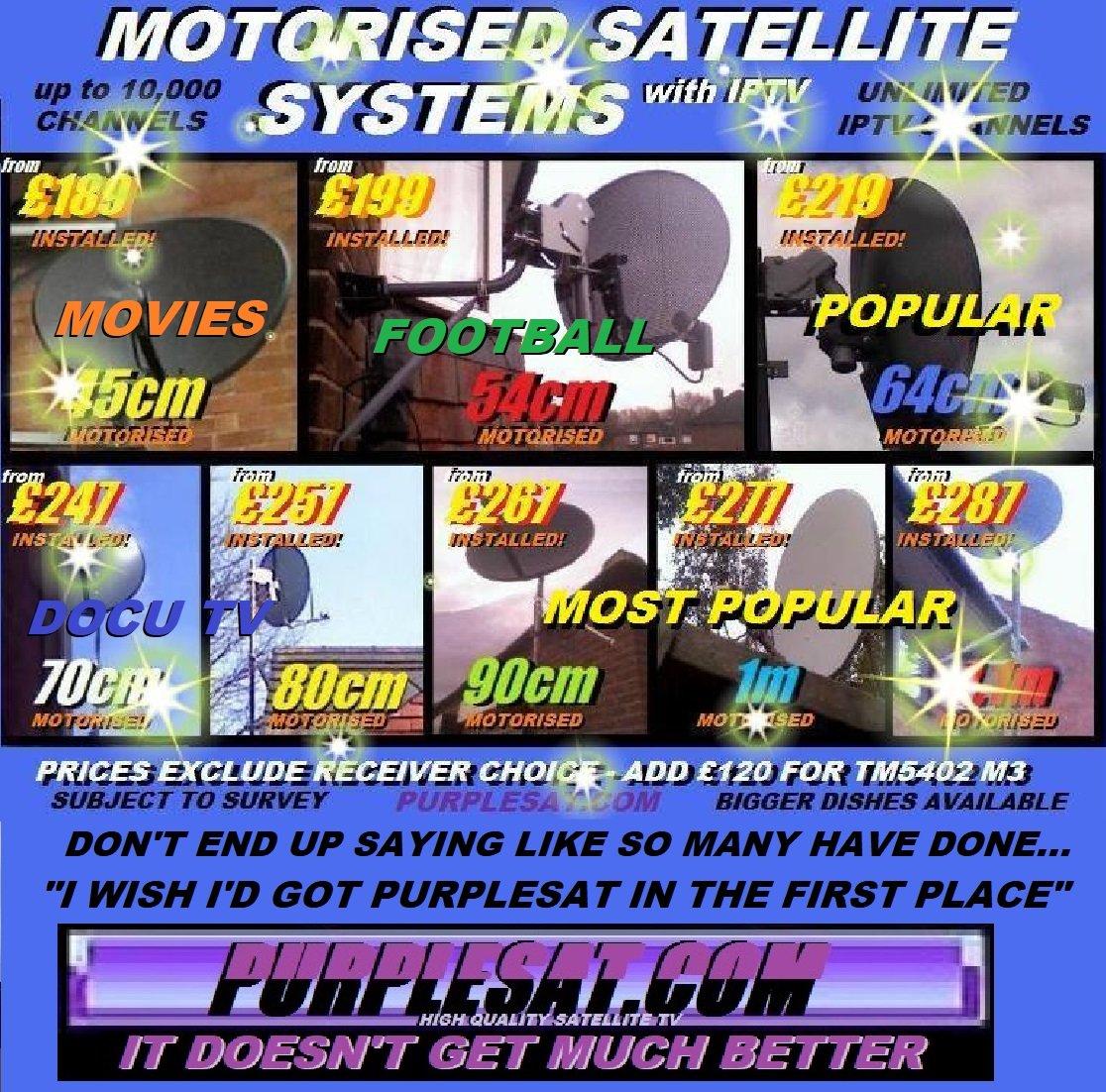 Motorised Satellite Installations - (ADULT PORN SEX TV ON SATELLITE)